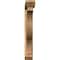 Ekena Millwork Funston Slat Smooth Bracket w/ Offset Brace, Western Red Cedar, 5 1/2"W x 38"D x 38"H BKT0604X38X38FST06SWR - alternate 4